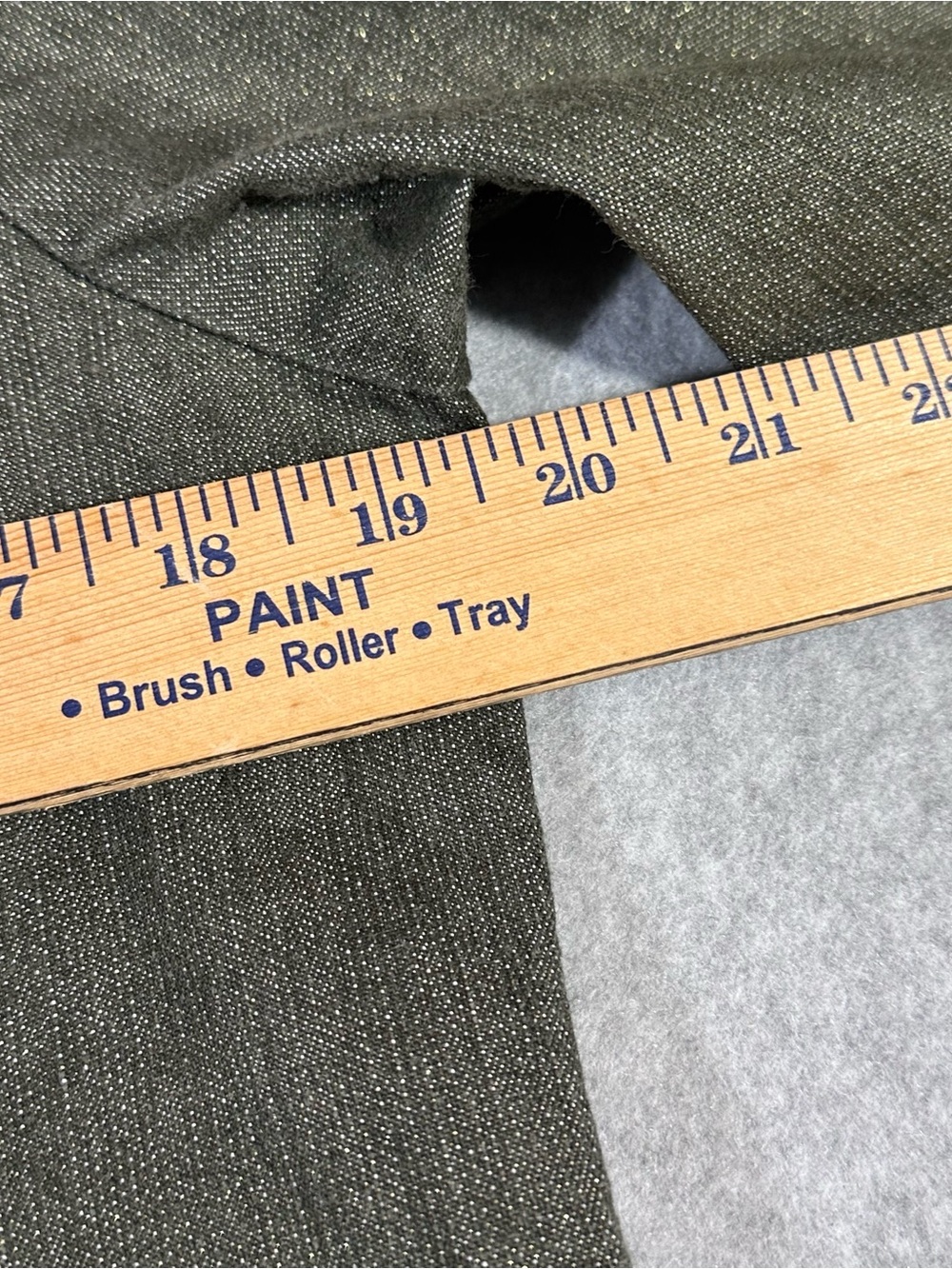 Ruby Rd. Petite Rhinestone Denim Jacket - Picture 9 of 10